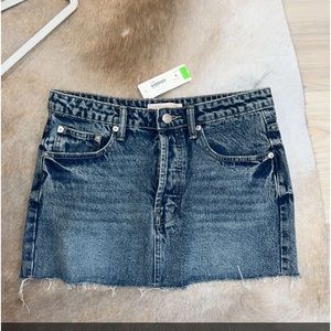 Pookie and Sebastian denim skirt. Size small. New with tags on never worn. $20
